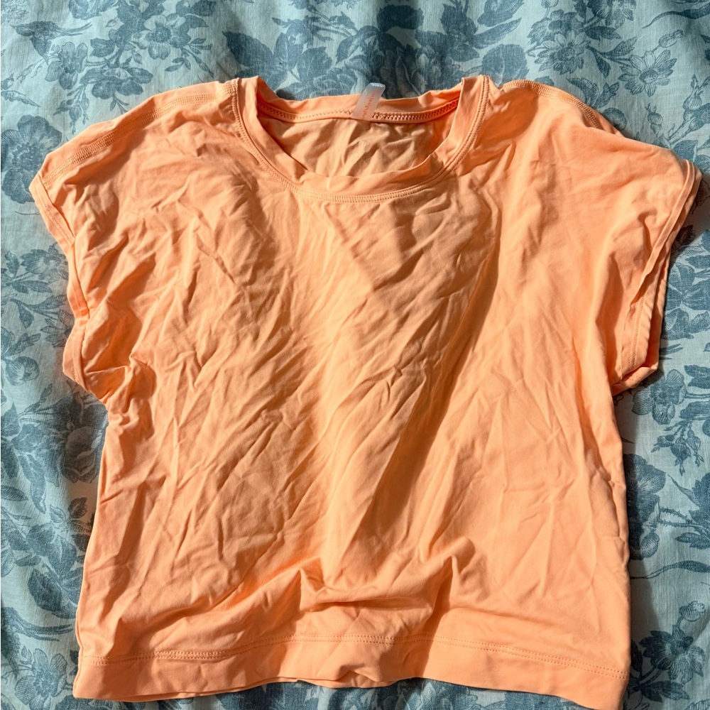 FP Movement by Free People Vibrant Orange Crop Top